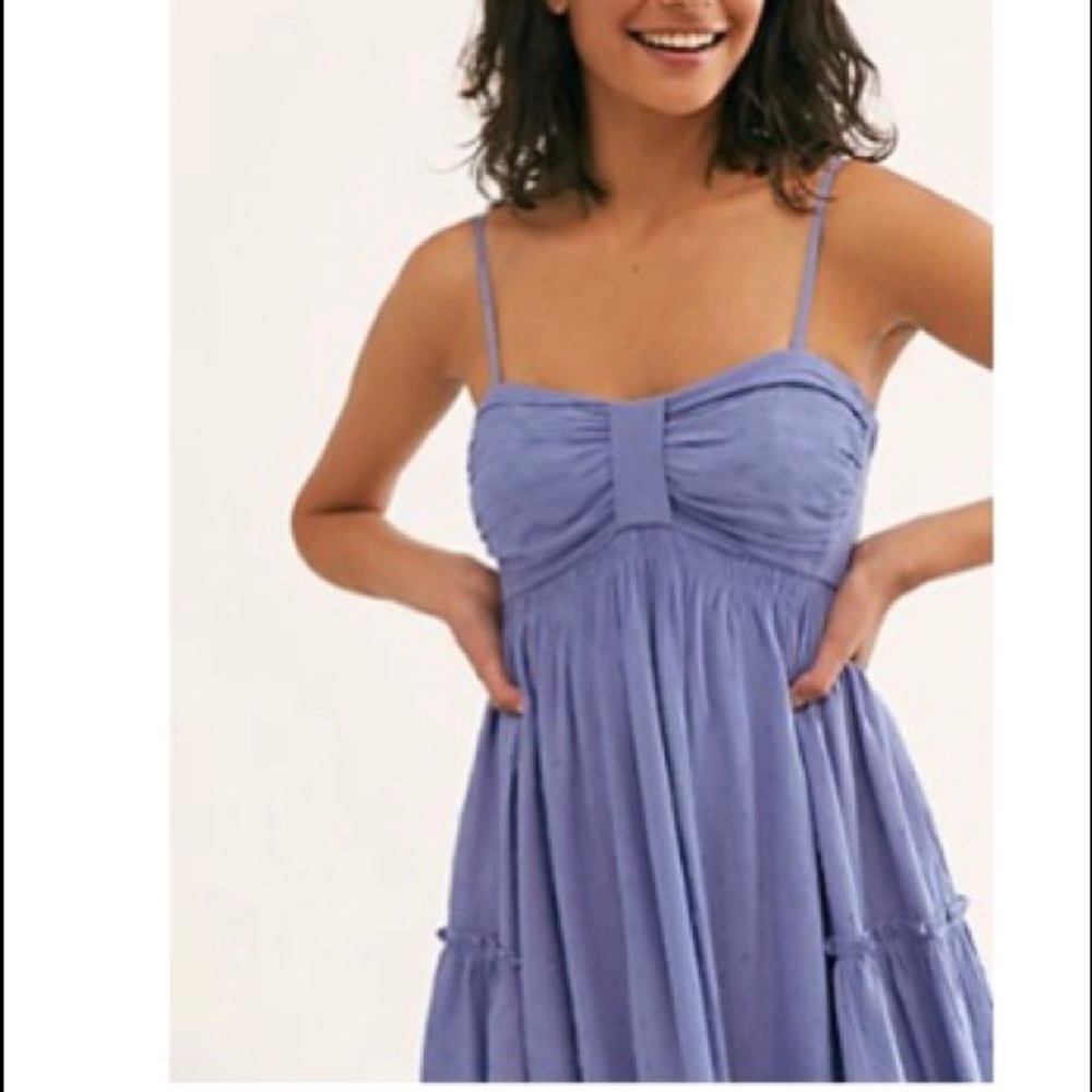 Free People Across the Sea Tunic in purple